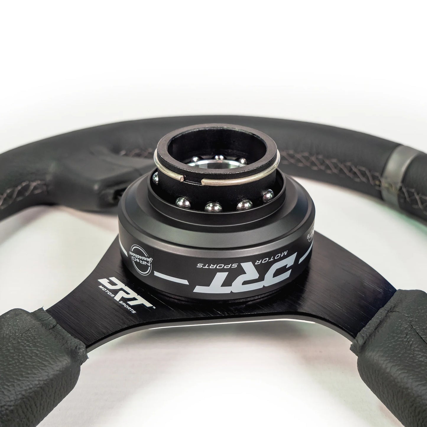 DRT MOTORSPORTS UNIVERSAL 6-BOLT QUICK RELEASE STEERING WHEEL ADAPTER