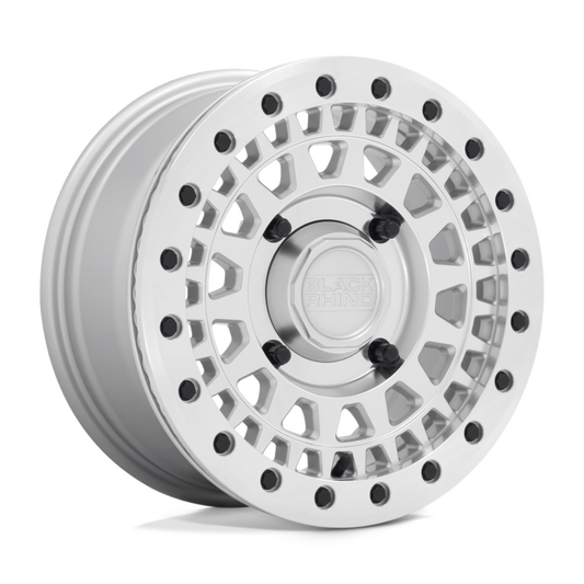 PARKER BEADLOCK SILVER W/ MIRROR CUT FACE 15X7 +36MM 4X156