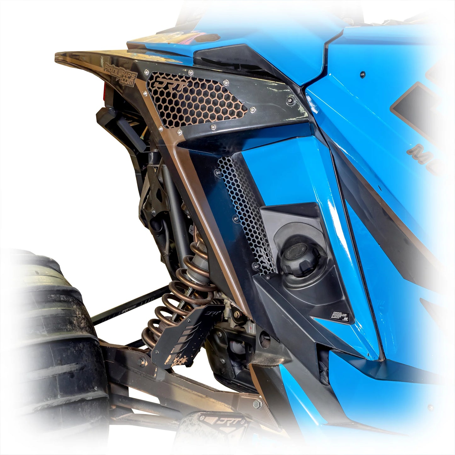 RZR PRO XP/ PRO R/TURBO R ALUMINUM REAR FENDER SCREEN SET
