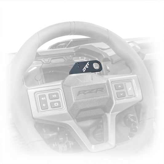 RZR 2020+ STEERING WHEEL SINGLE PUSH-TO-TALK PLATE