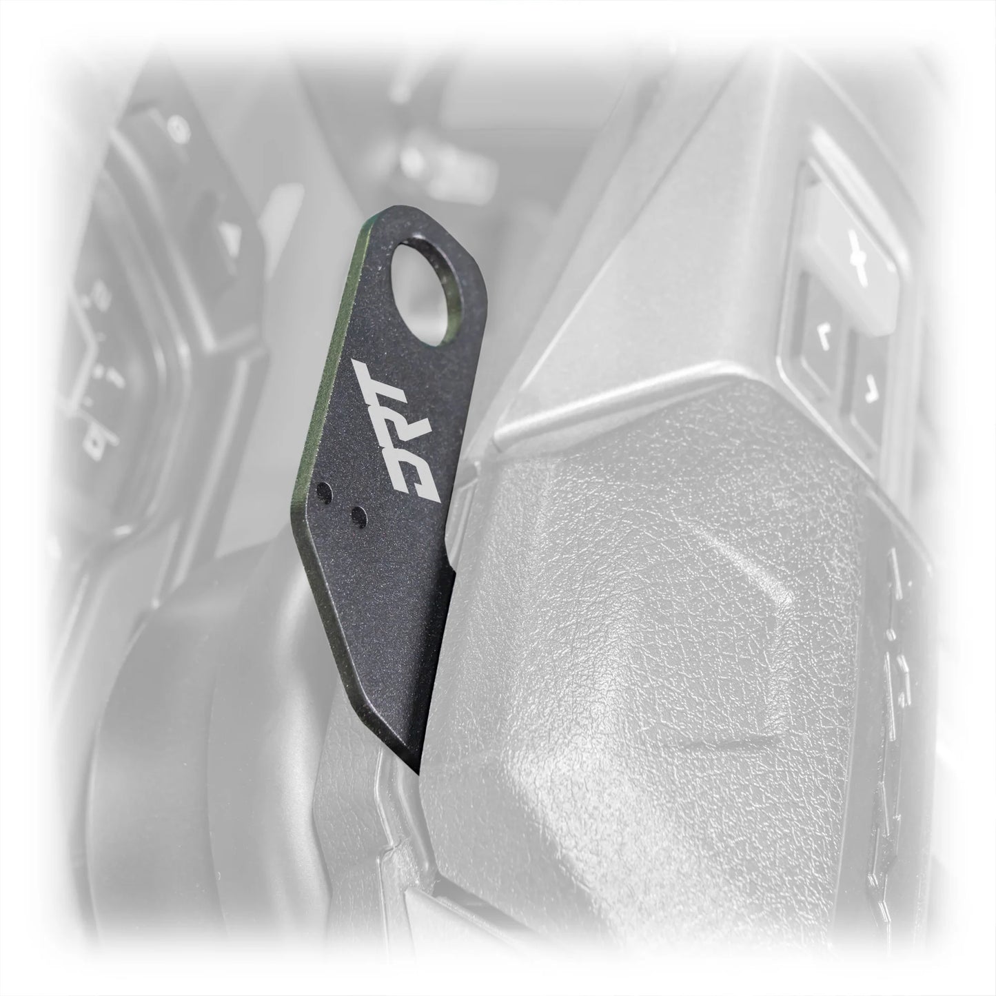 RZR 2020+ Steering Wheel Single Push-To-Talk Plate