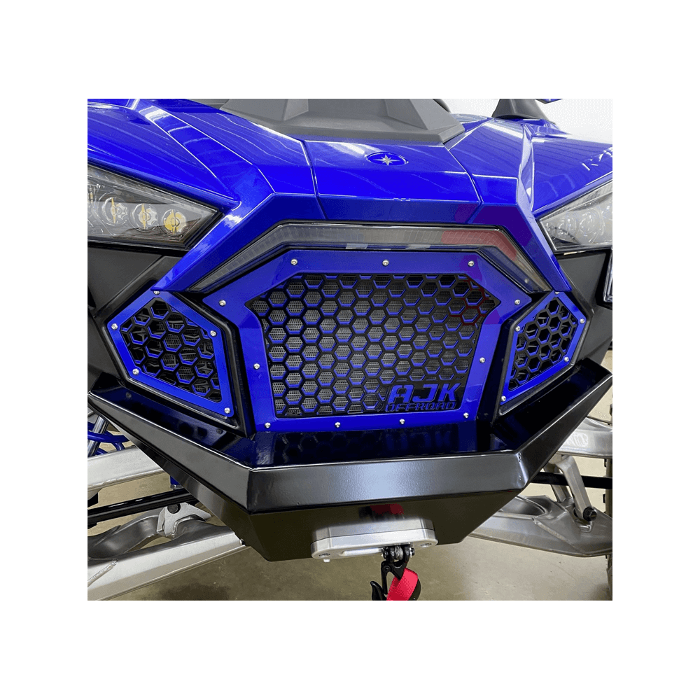 Polaris RZR Grill AJK Offroad Black Yes
