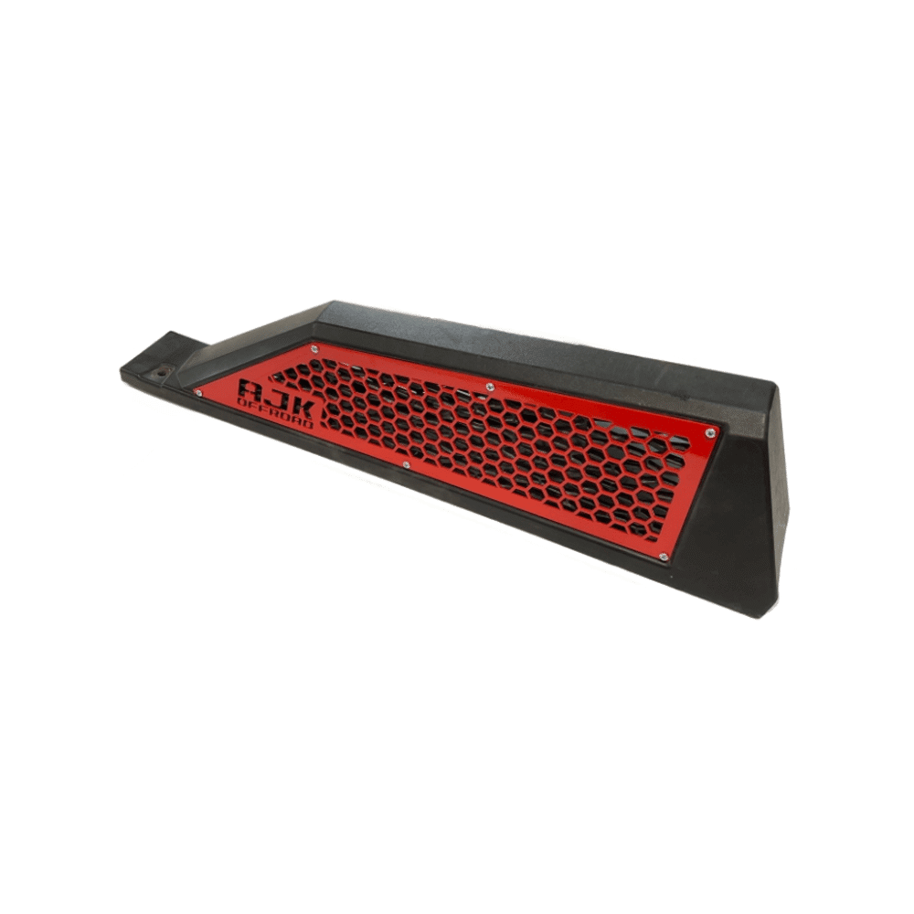 Polaris RZR XP Turbo/Turbo S Vent Covers AJK Offroad Indy Red