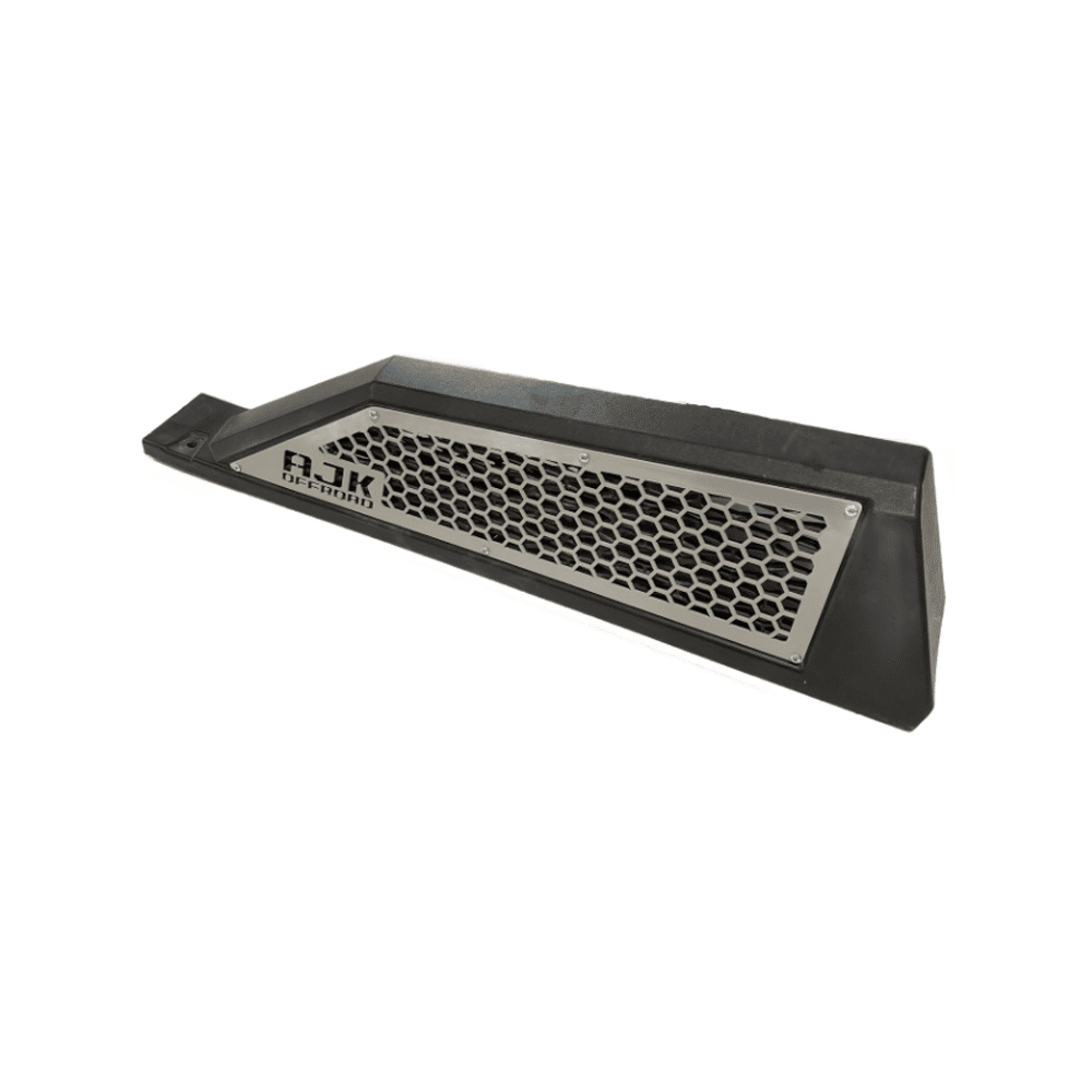 Polaris RZR XP Turbo/Turbo S Vent Covers AJK Offroad Ghost Gray