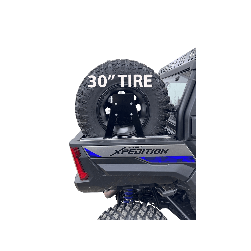 Polaris Xpedition Spare Tire Carrier AJK Offroad