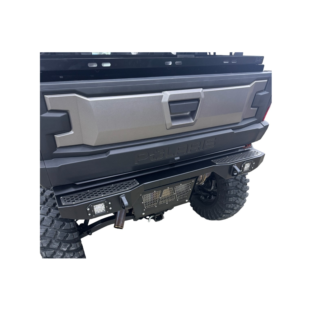 Polaris Xpedition Rear Bumper AJK Offroad No Lights, Polaris Blue None