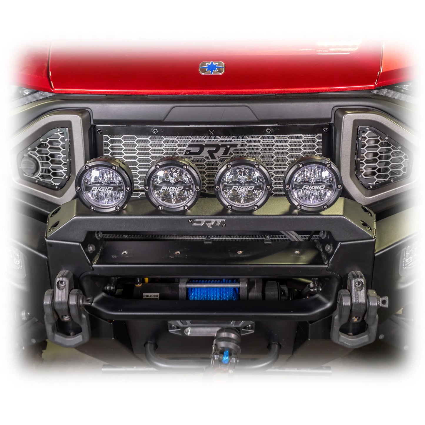 DRT POLARIS RANGER XD 1500 2024+ FRONT BUMPER LIGHT BRACKET KIT