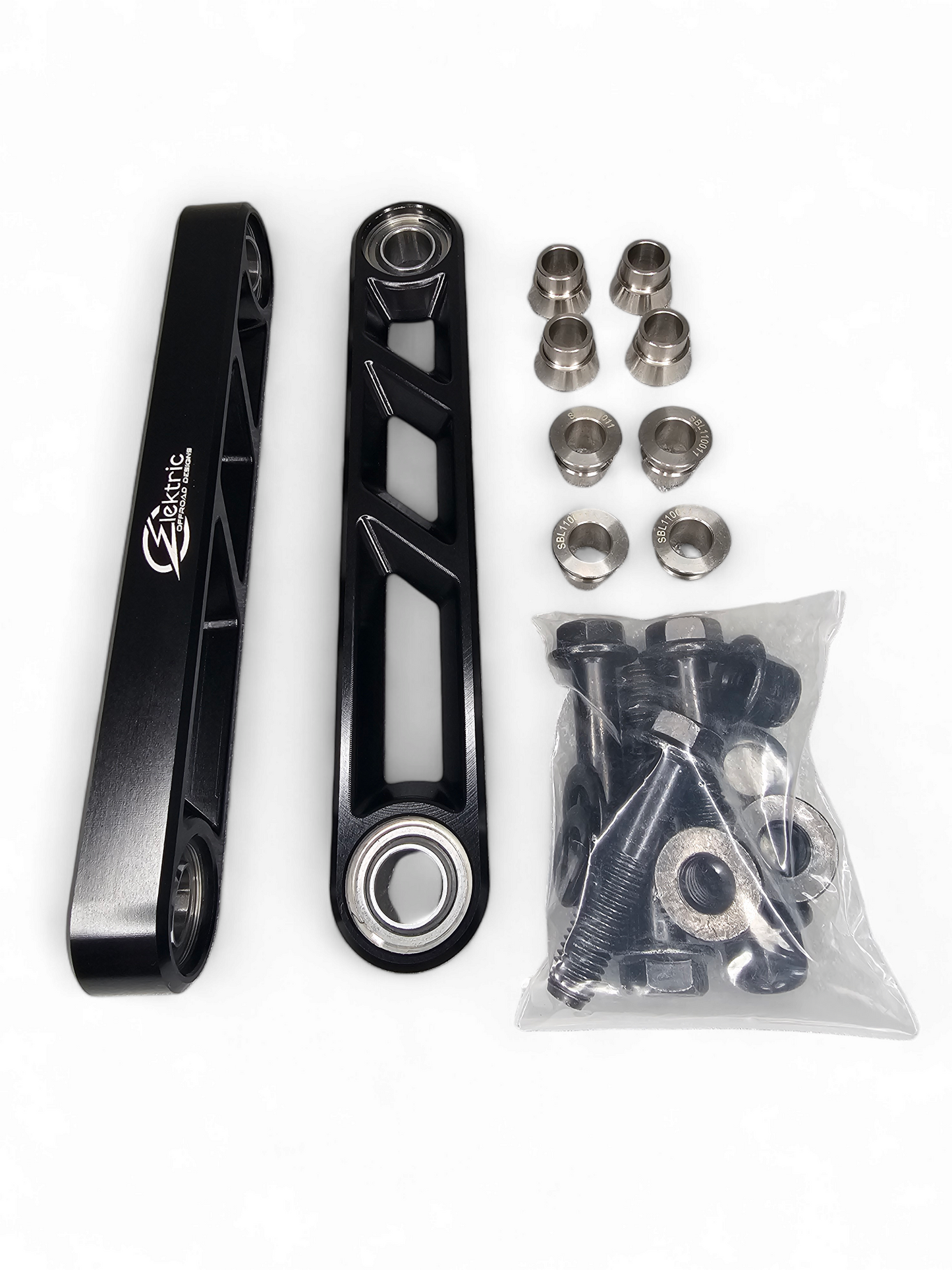 EOD 2017 TO CURRENT CAN-AM X3 MAVERICK VOLT REAR SWAY BAR LINKS WITH BLACK FINISH
