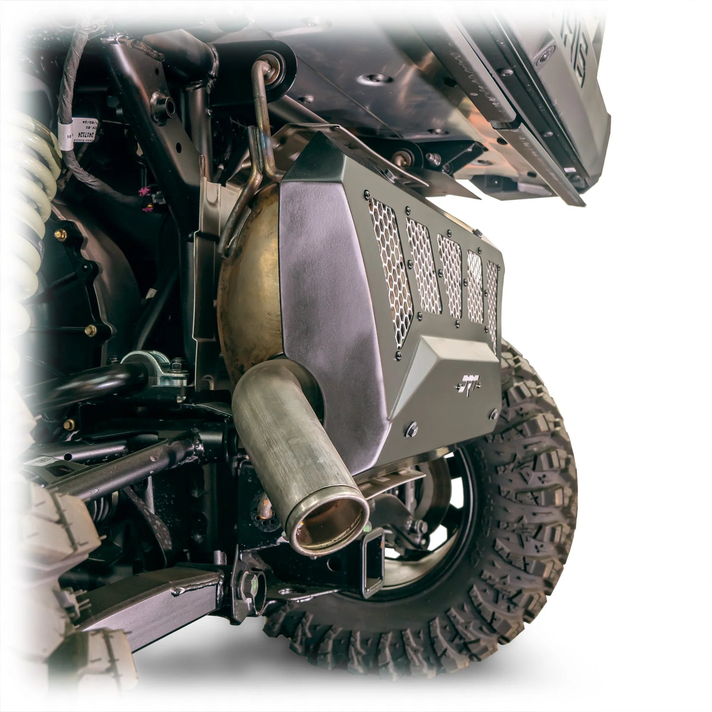 DRT POLARIS 2024+ XPEDITION EXHAUST COVER