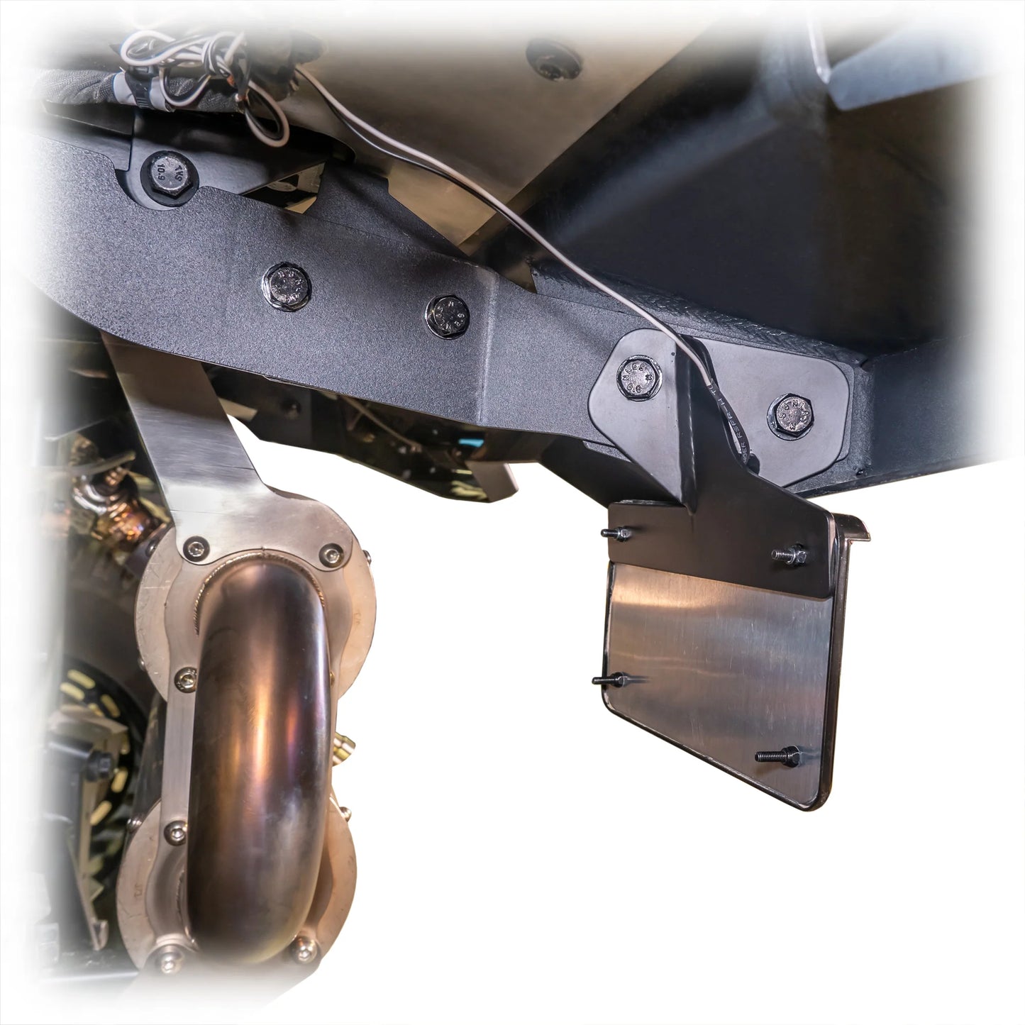 POLARIS 2024+ XPEDITION REAR BUMPER LICENSE PLATE BRACKET