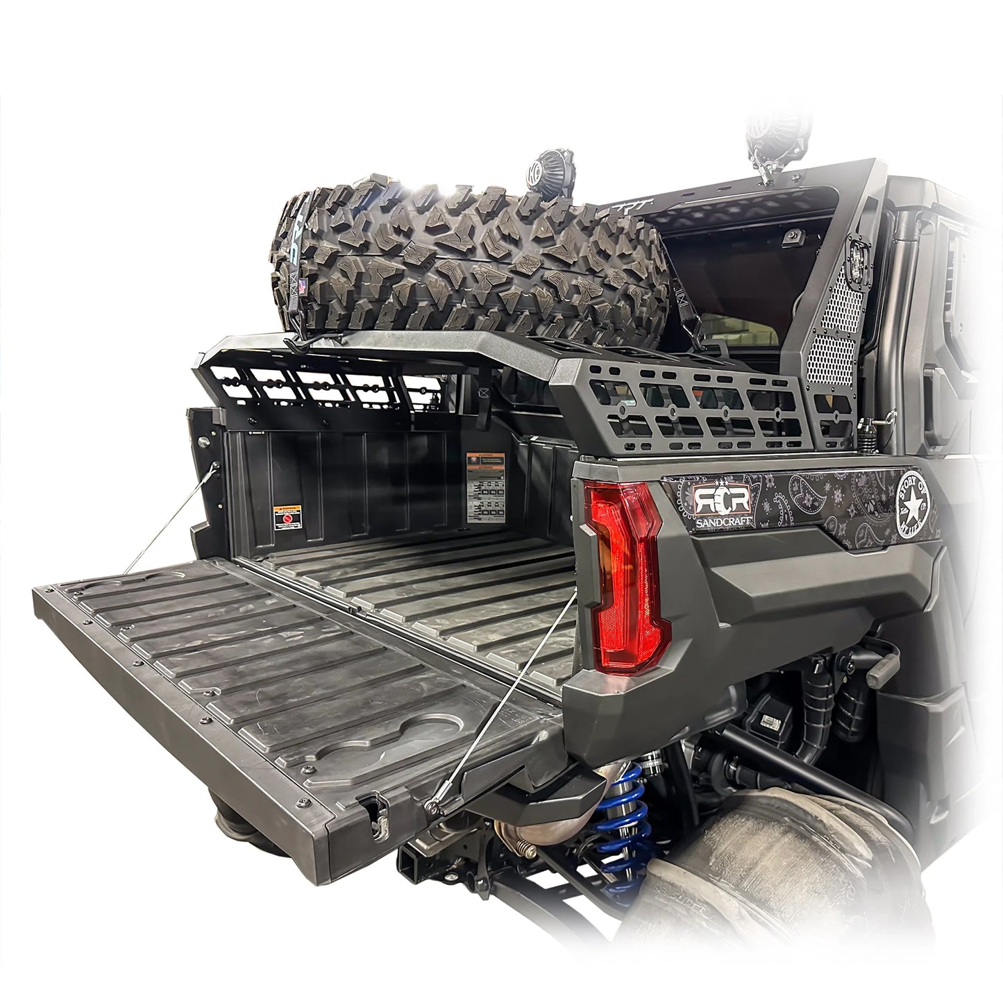 DRT 2024+ XPEDITION CHASE RACK / TIRE CARRIER SYSTEM