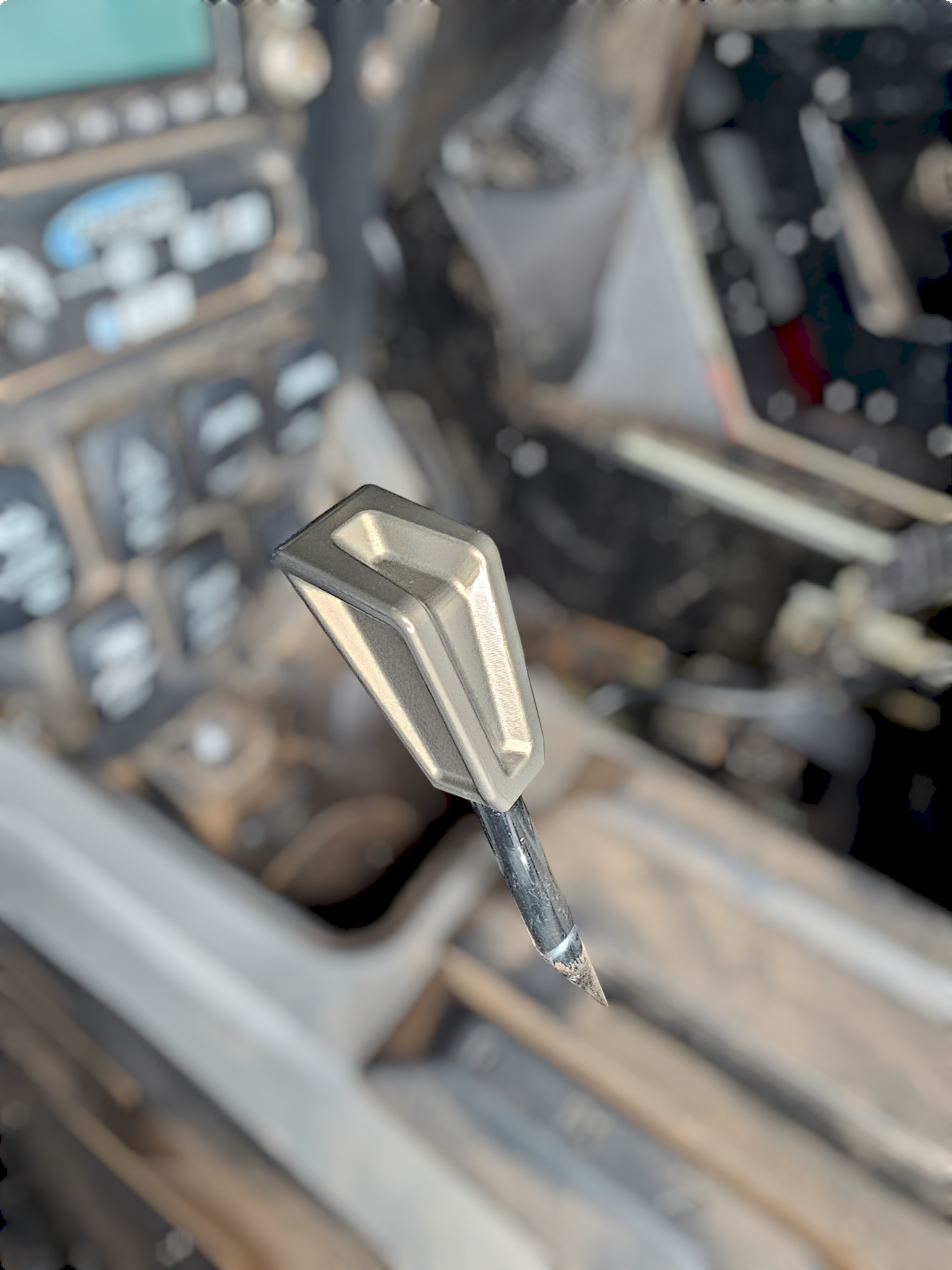 2020 TO CURRENT POLARIS RZR PRO R, PRO XP, TURBO R, and XPEDITION SHIFT KNOB ANODIZED GUN METAL FINISH