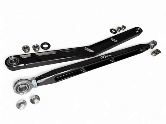 2020 TO CURRENT POLARIS RZR PRO XP RADIUS RODS IN BLACK FINISH