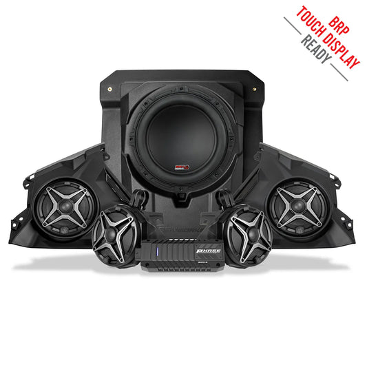 2024-2025 CAN-AM MAVERICK R, PHASE-4 A-SPEC 800 WATT 5-SPEAKER SYSTEM
