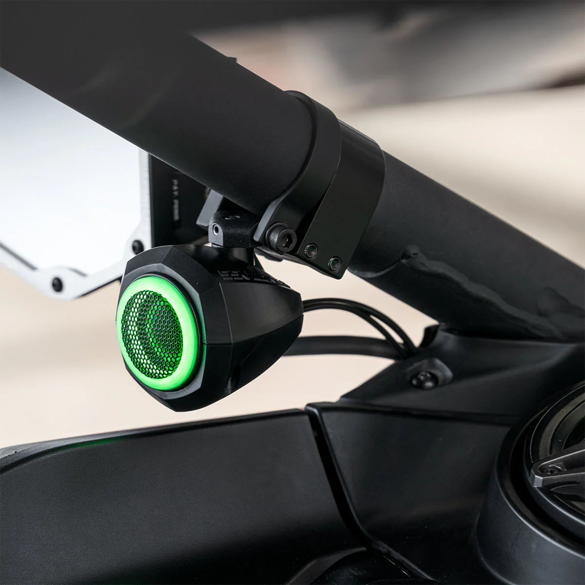 UNIVERSAL 1" CAGE-POD TWEETERS w/RGB RING for UTV AUDIO SYSTEMS