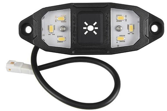 DOME LIGHT with BILLET MOUNT for 1.75" TUBE