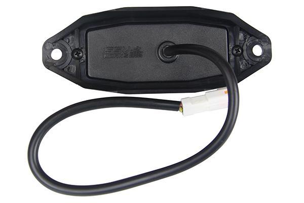 DOME LIGHT with BILLET MOUNT for 1.75" TUBE