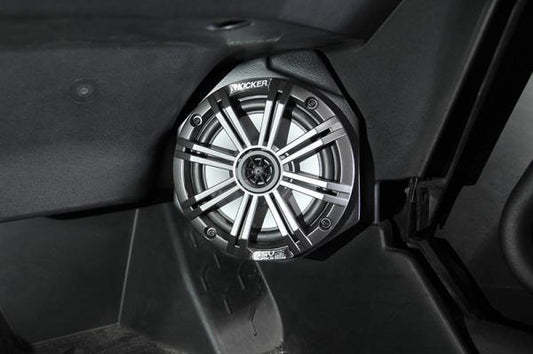 2017-2025 CAN-AM X3 PLUG & PLAY 6.5" FRONT-KICK SPEAKER-PODS ADD-ON FOR SSV X3 AUDIO-KITS