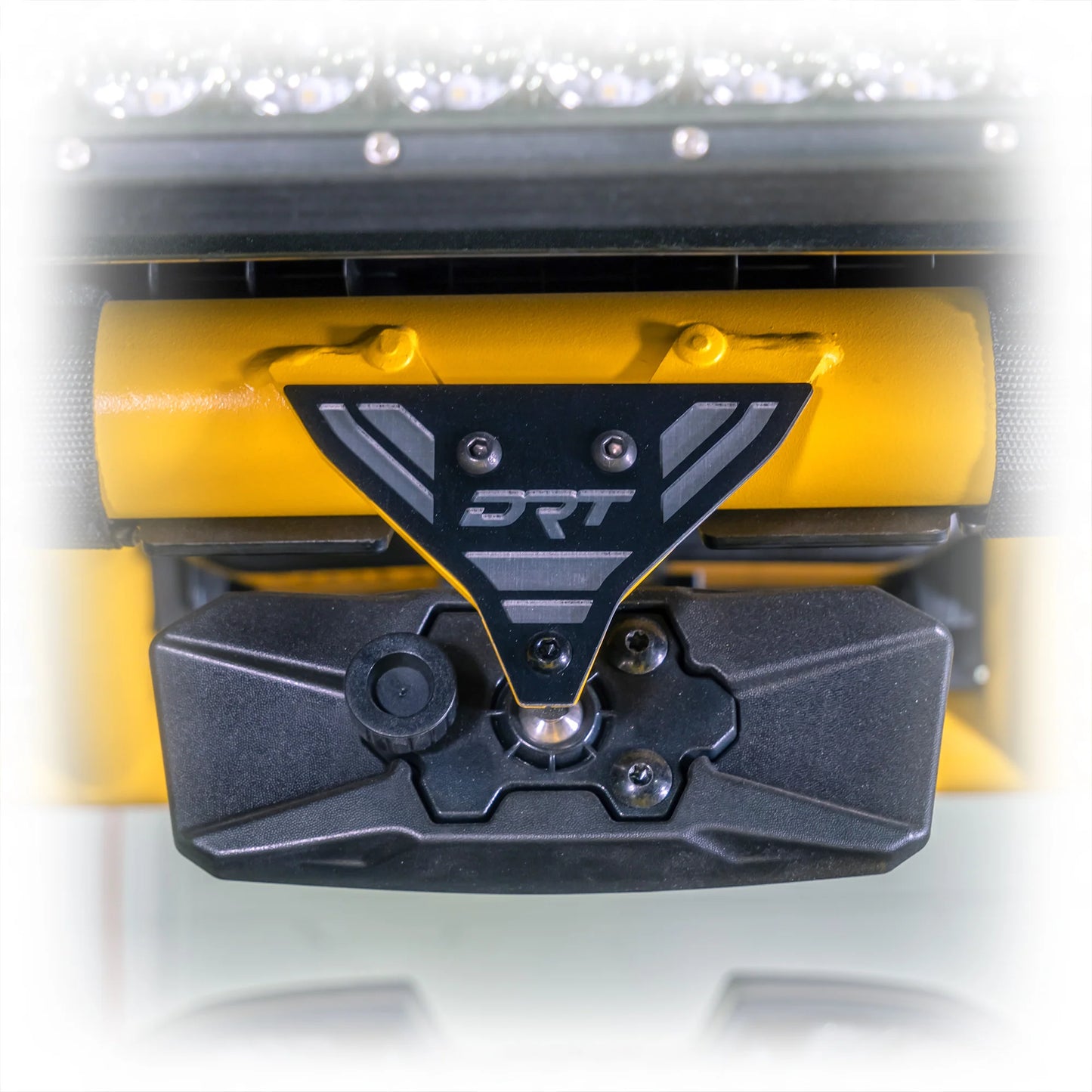 DRT CAN-AM MAVERICK X3 / R CENTER MIRROR TAB COVER PLATE for OEM CAGE
