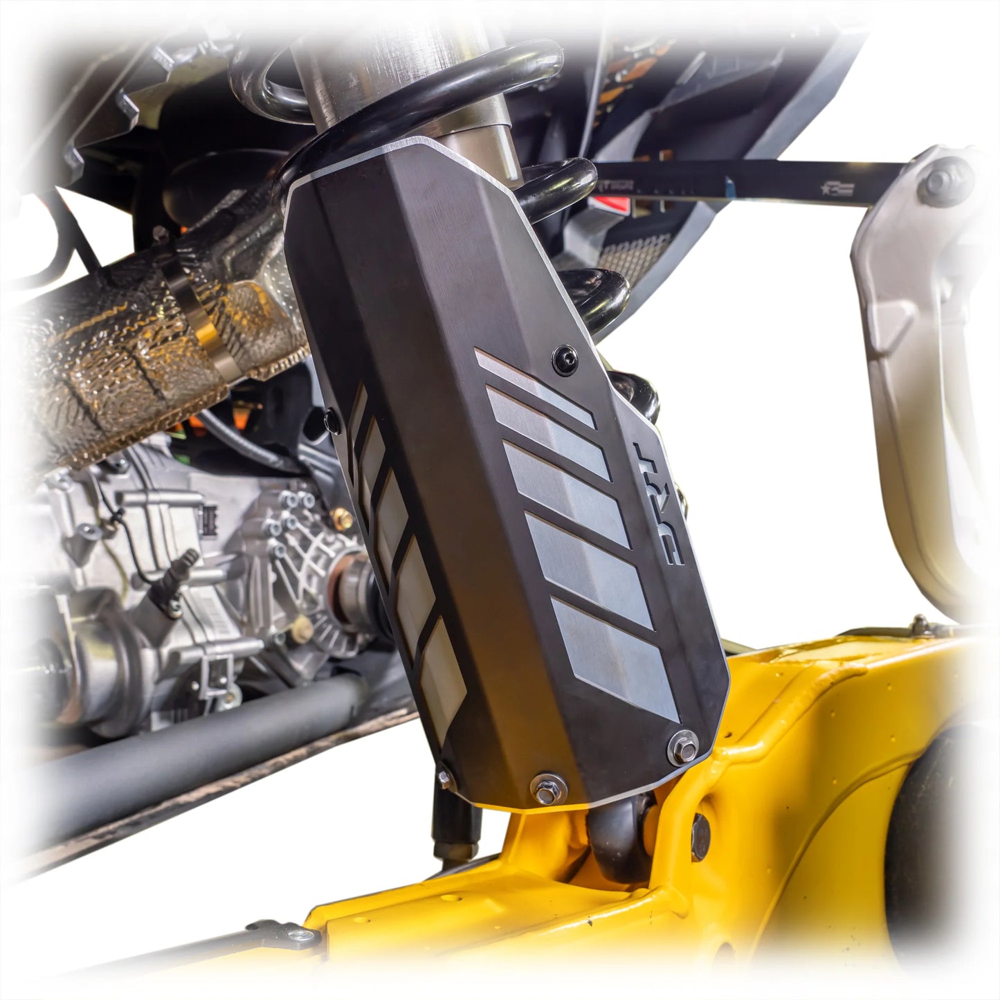 CAN-AM 2017+ MAVERICK X3/R REAR ALUMINUM SHOCK GUARDS