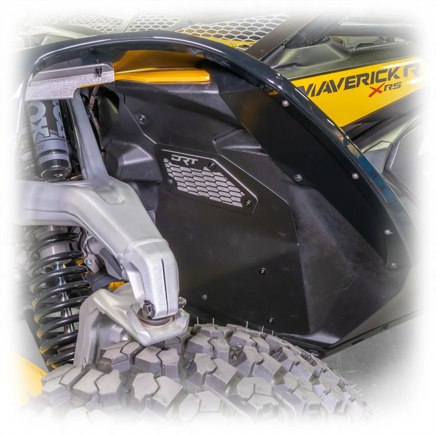 CAN-AM 2024+ MAVERICK R FRONT ALUMINUM ROCK GUARD KIT