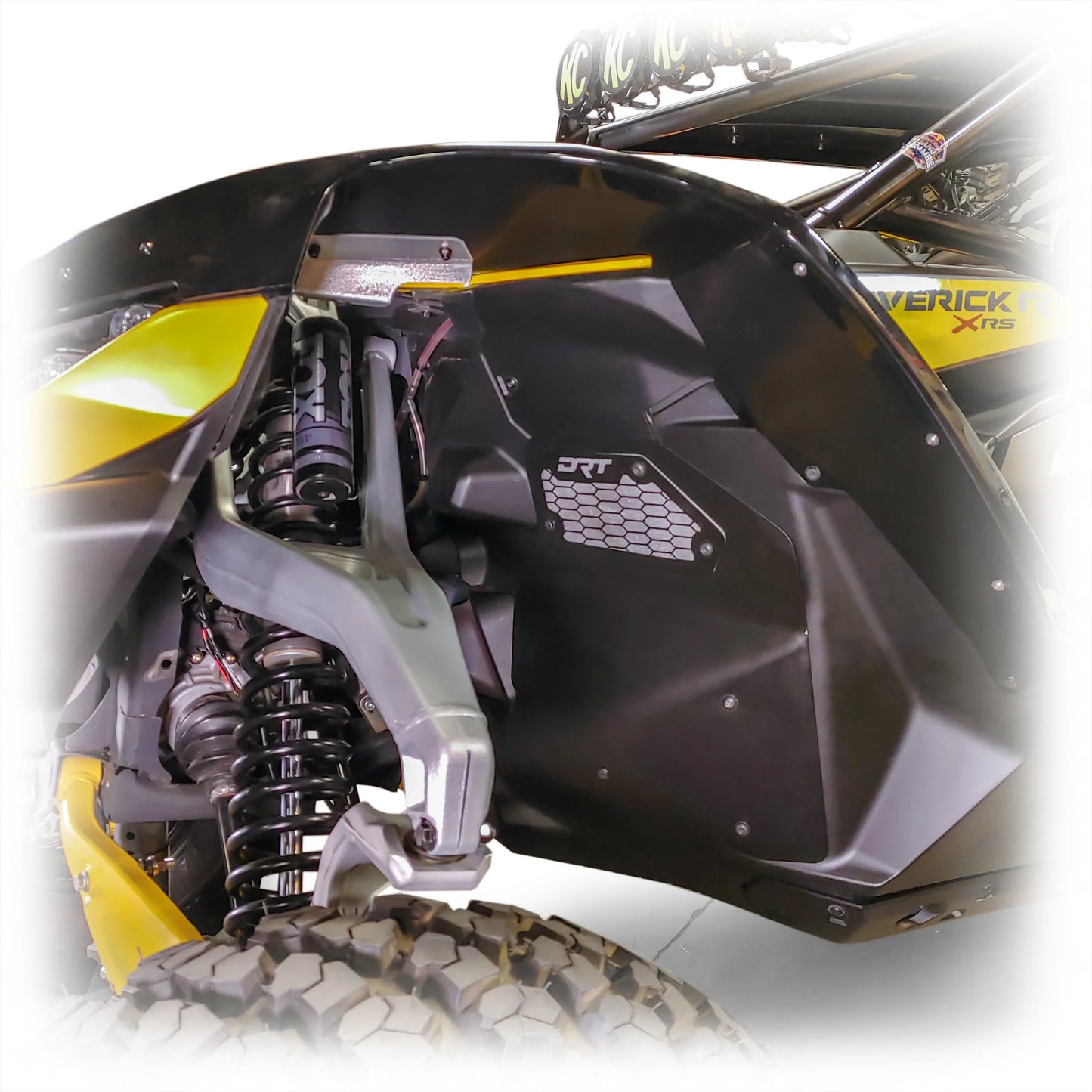 CAN-AM 2024+ MAVERICK R FRONT ALUMINUM ROCK GUARD KIT