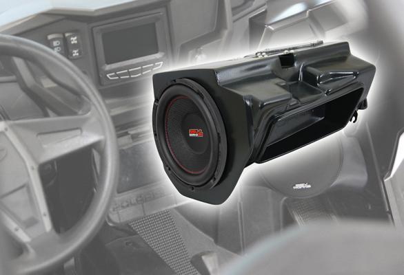 2014-2023 POLARIS RZR GLOVE-BOX 10" SUBWOOFER ENCLOSURE