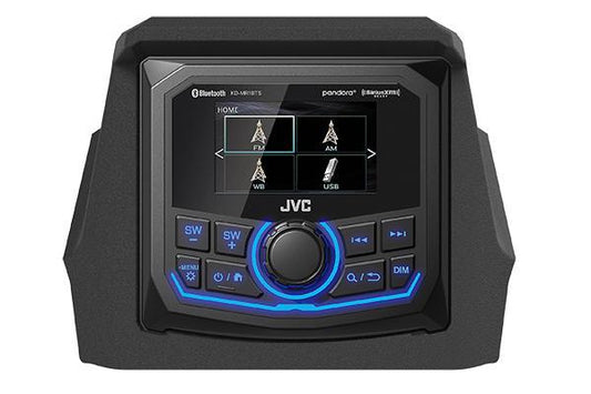 2017+ CAN-AM X3 JVC MR3 MEDIA RECEIVER PLUG & PLAY KIT