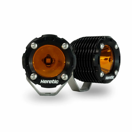 BA-1R AMBER LED POD LIGHT PAIR PACK