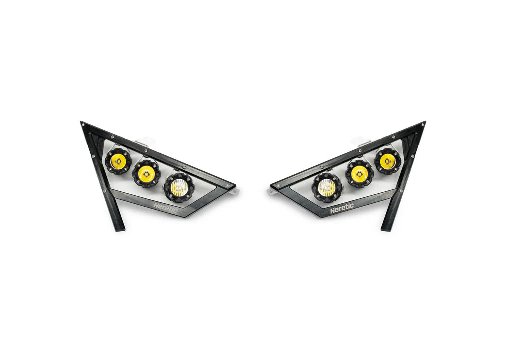 HERETIC POLARIS RZR HEADLIGHTS (PRO R/TURBO R/PRO XP)