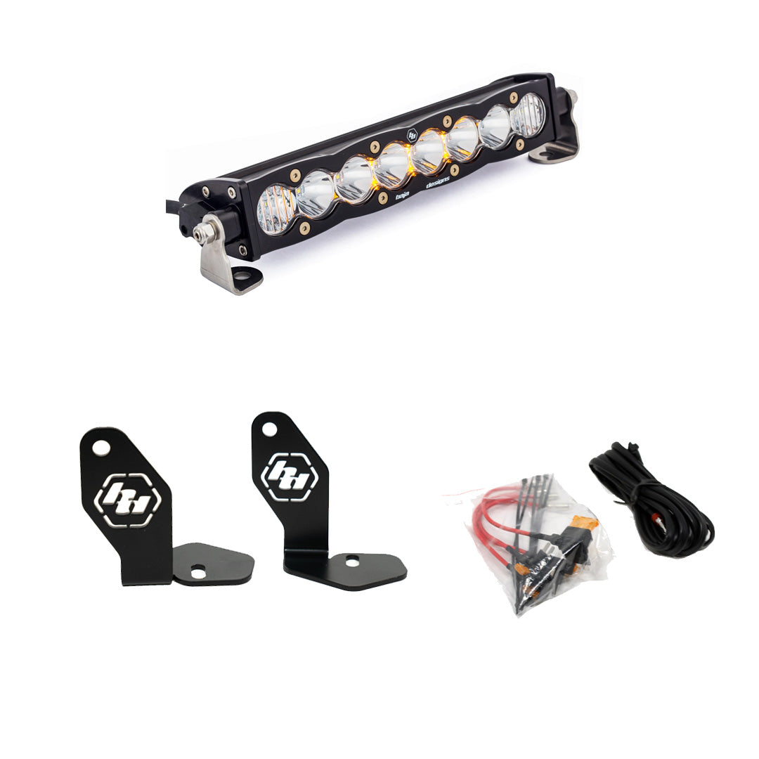 POLARIS RZR PRO R S8 10" HOOD MOUNT KIT - POLARIS RZR PRO R 2022-2024