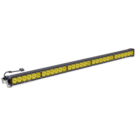 Baja Designs OnX6+ Black 50 Inch Wide Cornering Baja Amber - 455014