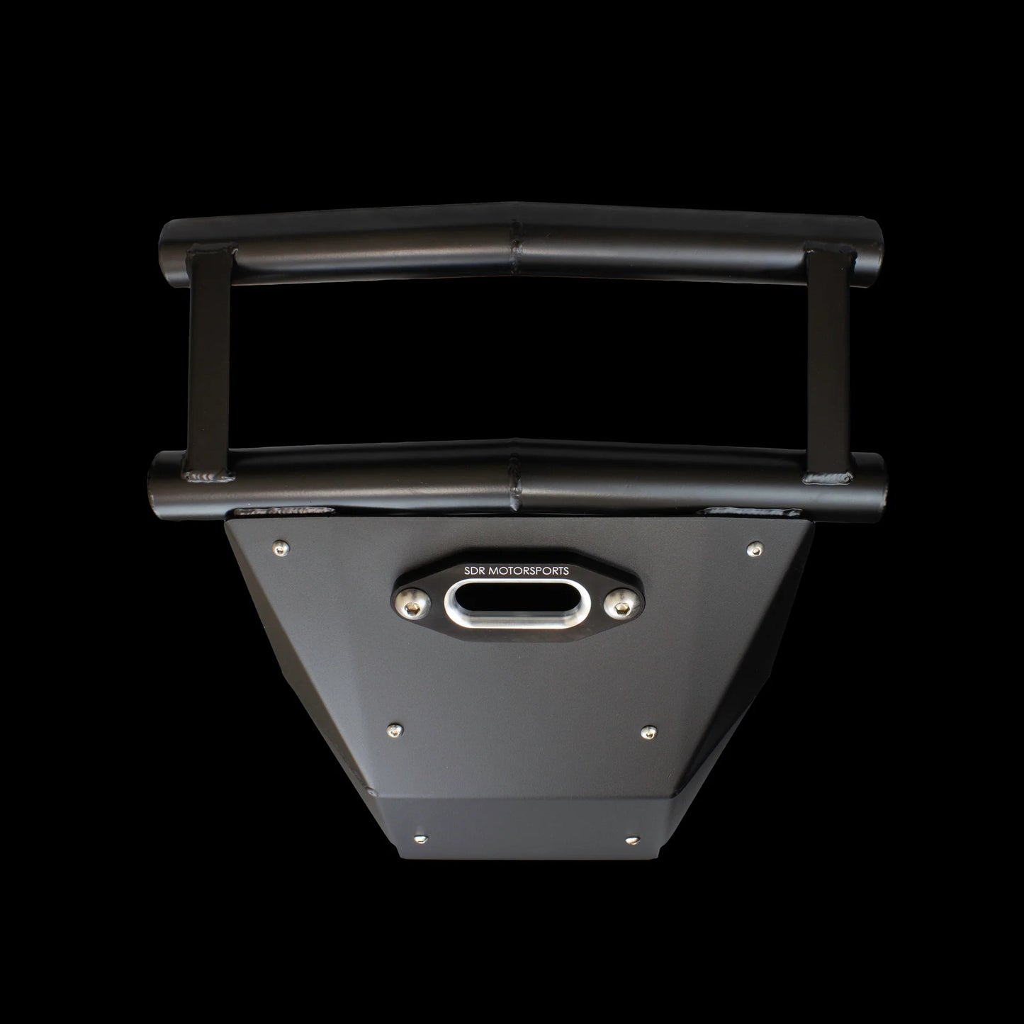 POLARIS PRO R/PRO S/TURBO R DOUBLE TUBE FRONT BUMPER WITH WINCH MOUNT