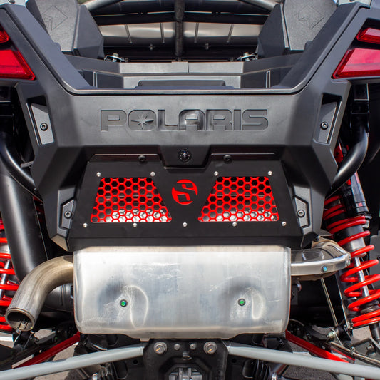 POLARIS TURBO R / PRO XP REAR EXHAUST COVER