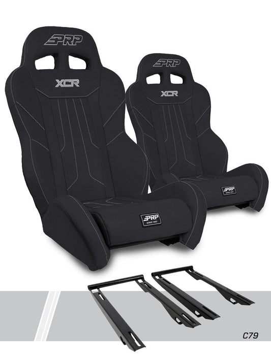 XCR SUSPENSION SEATS KIT FOR POLARIS RZR PRO XP, PRO R, TURBO R (PAIR)