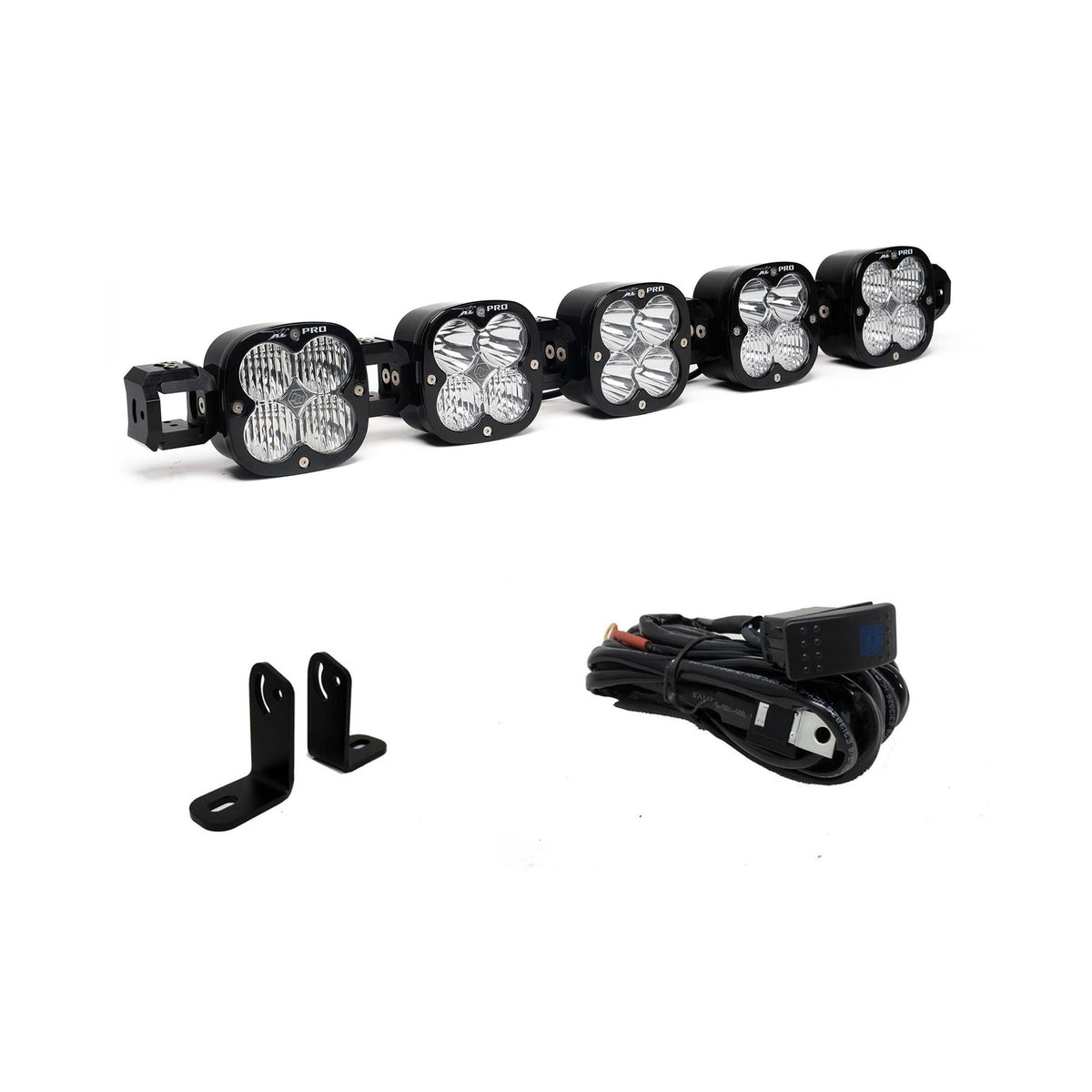 Baja Designs Polaris XL Linkable Roof Mount Light Kit - Polaris RZR Turbo S 2018-21