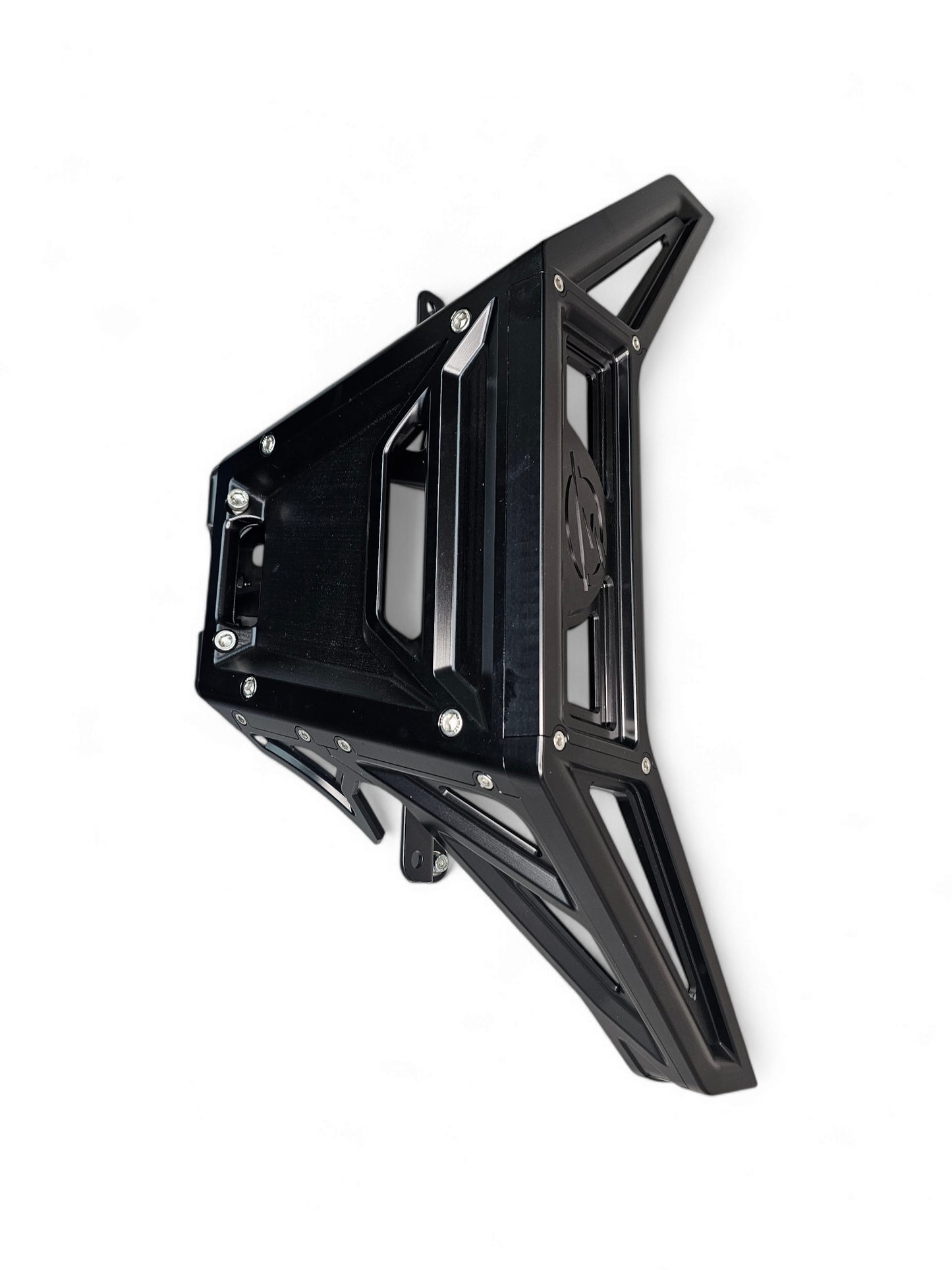 2017 TO CURRENT CAN-AM X3 MAVERICK MACHINED BILLET FRONT WINCH BUMPER (BLACK ANODIZE)