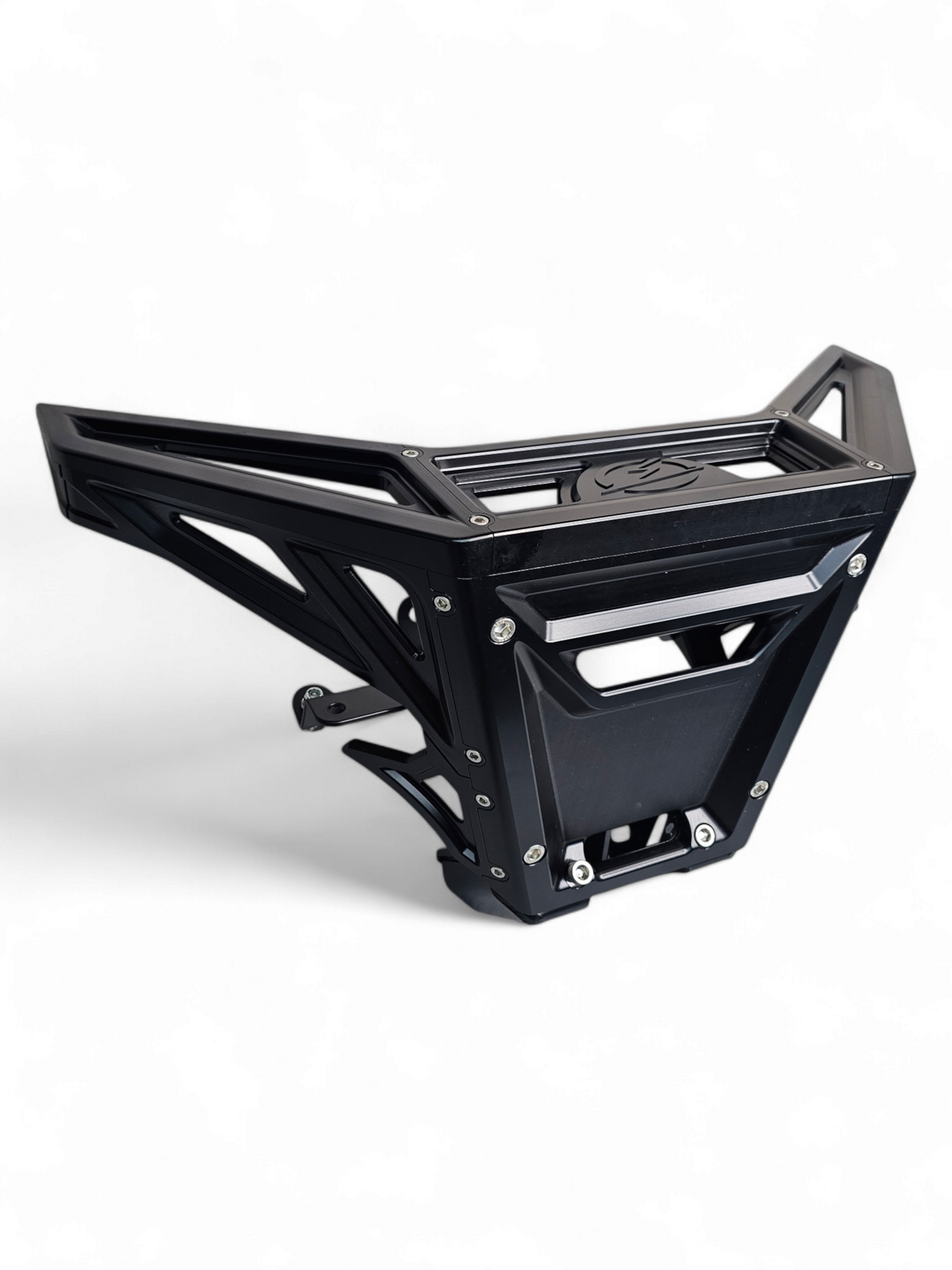 2017 TO CURRENT CAN-AM X3 MAVERICK MACHINED BILLET FRONT WINCH BUMPER (BLACK ANODIZE)