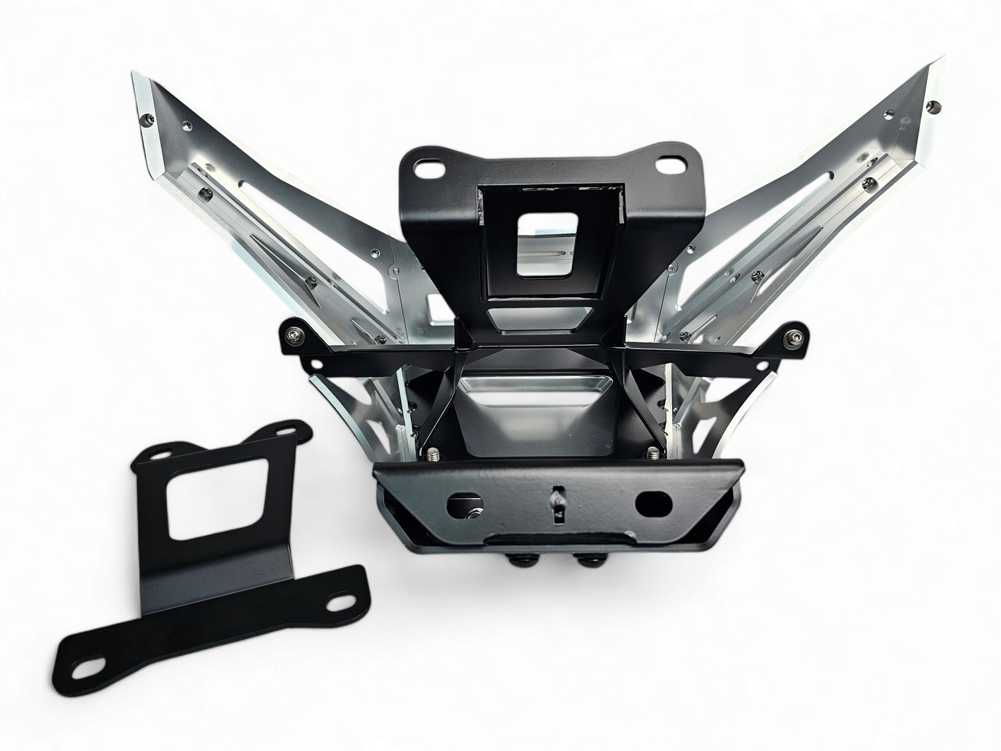 2017 TO CURRENT CAN-AM X3 MAVERICK MACHINED BILLET FRONT WINCH BUMPER (CLEAR ANODIZE)