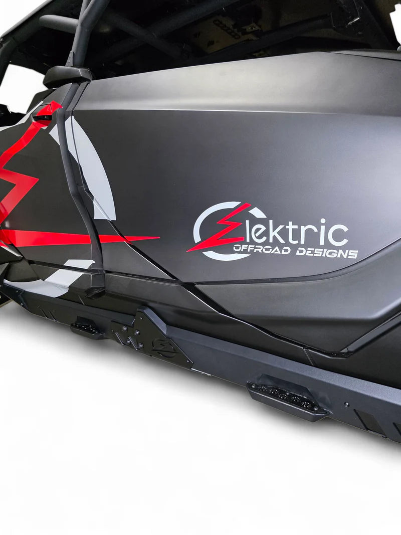 2024+ CAN-AM MAVERICK R VOLT ROCKER STEPS 4 SEAT