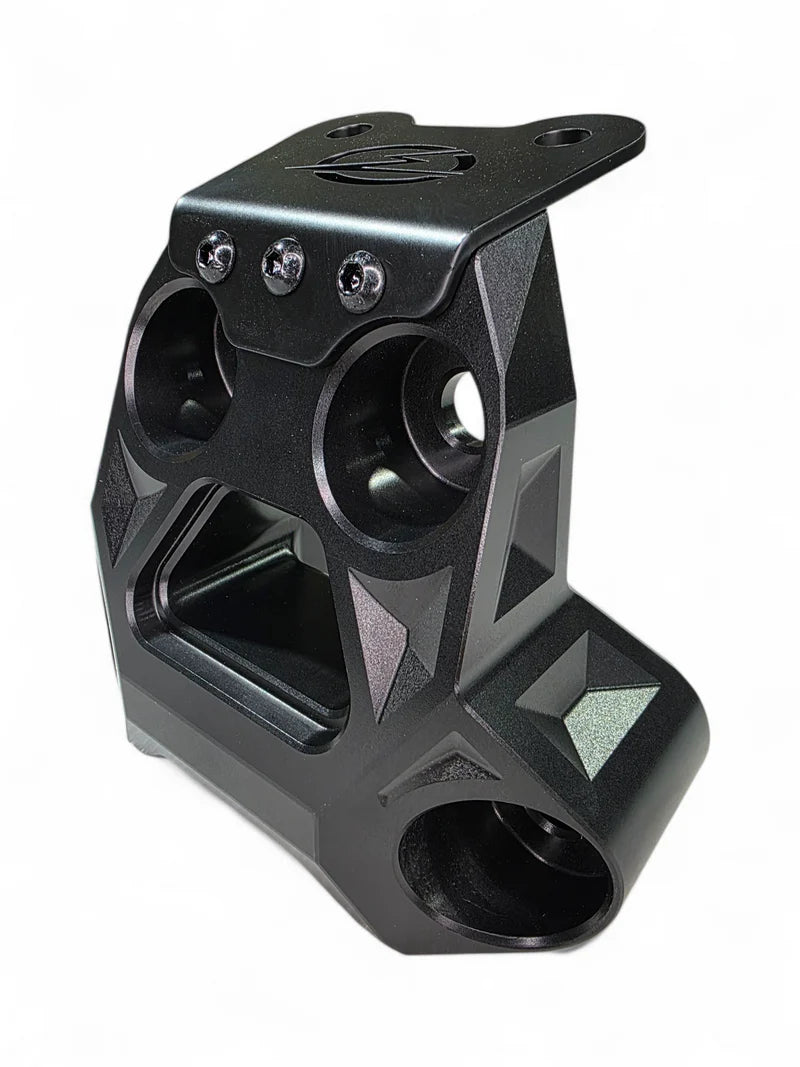 2024+ CAN-AM MAVERICK R BILLET RADIUS ROD PLATE (BLACK)