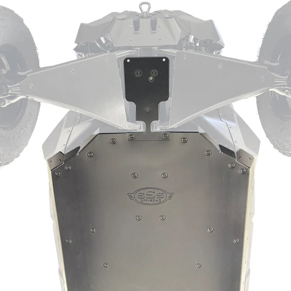 MAVERICK R MAX PREMIUM 3 PIECE SKID PLATE / UHMW