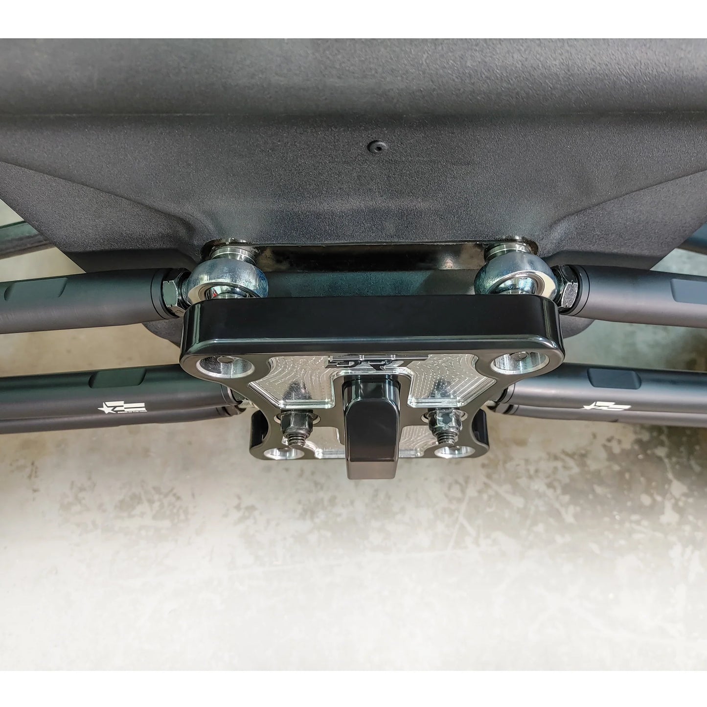 CAN-AM X3 2017+ BILLET ALUMINUM BARREL RADIUS ROD KIT BLACK