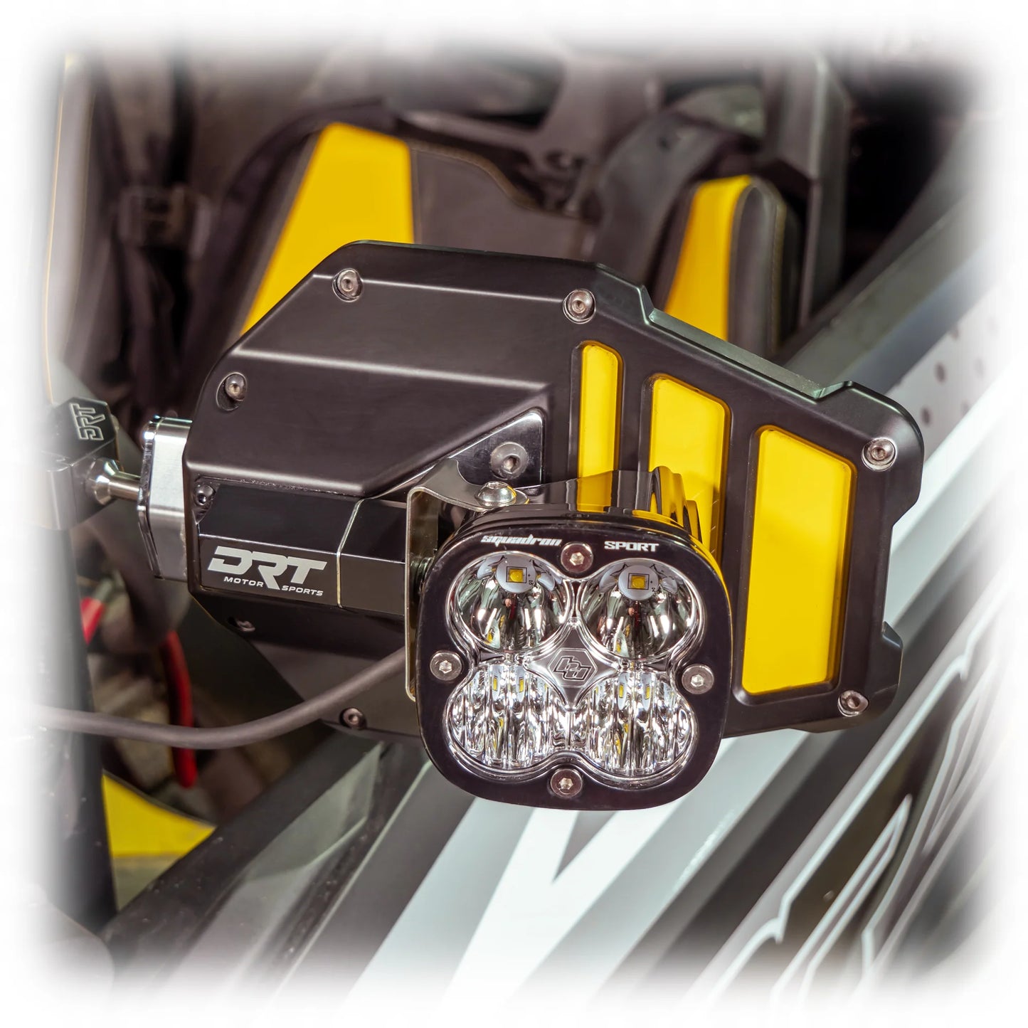 BILLET ALUMINUM TACTICAL CONVEX SIDE LIGHTED MIRROR SET KIT
