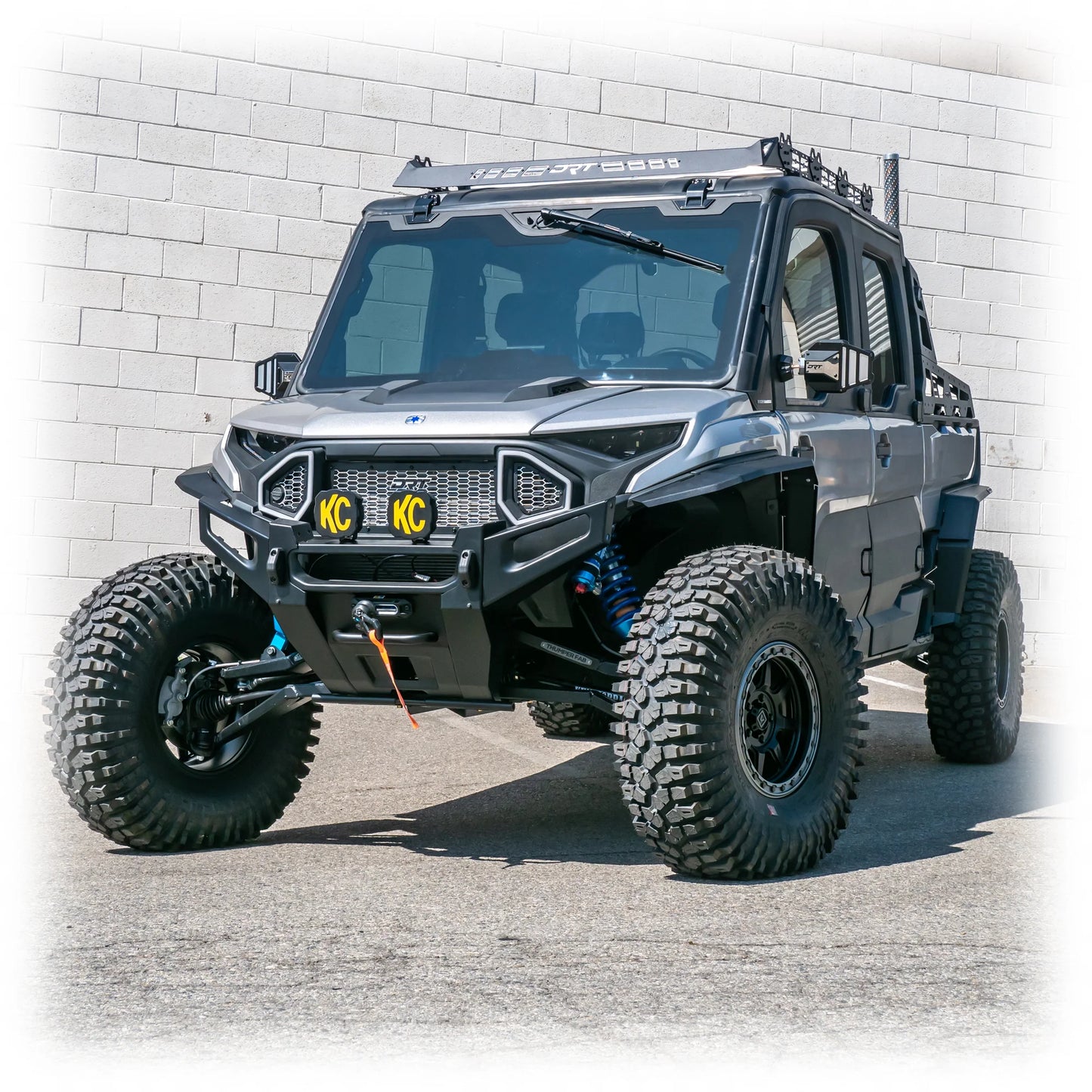 DRT MOTORSPORTS POLARIS RANGER XD 1500 CREW 2024+ ROOF RACK KIT