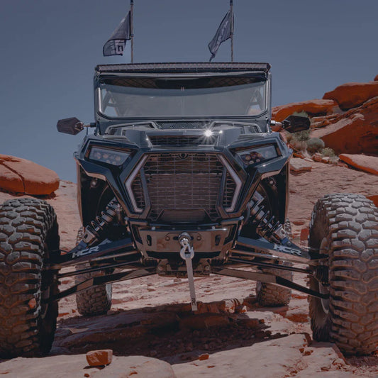 HCR POLARIS RZR TURBO S DUAL SPORT OEM REPLACEMENT SUSPENSION KIT