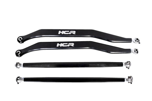 HCR POLARIS RZR PRO R / TURBO R 7075 HIGH CLEARANCE RADIUS RODS SET