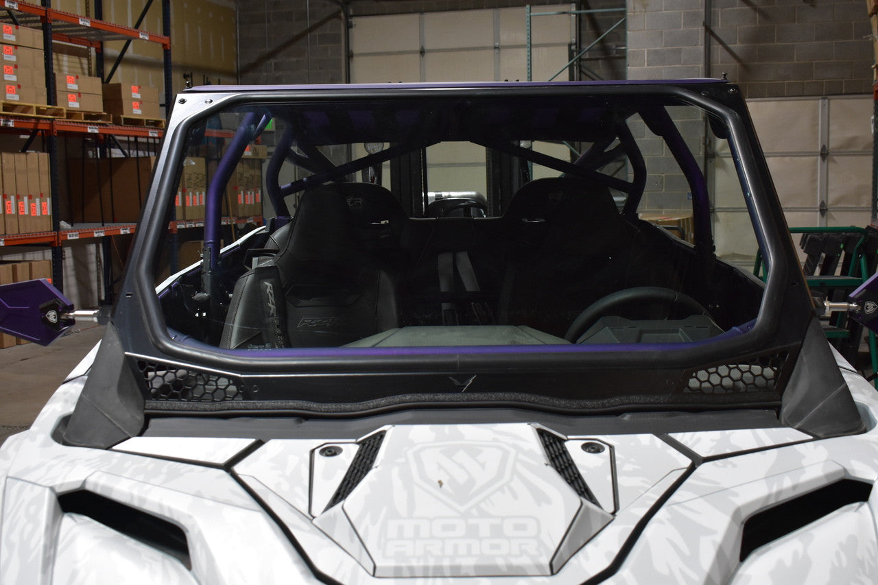 VOODOO RIDERS 2025+ PRO XP/PRO S/PRO R FULL GLASS WINDSHIELD (UPDATED)