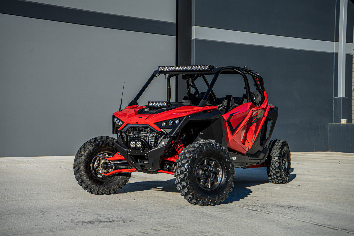 POLARIS S1 TRIPLE LED HEADLIGHT KIT - POLARIS RZR PRO XP 2020-24, PRO R/TURBO R 2022-24