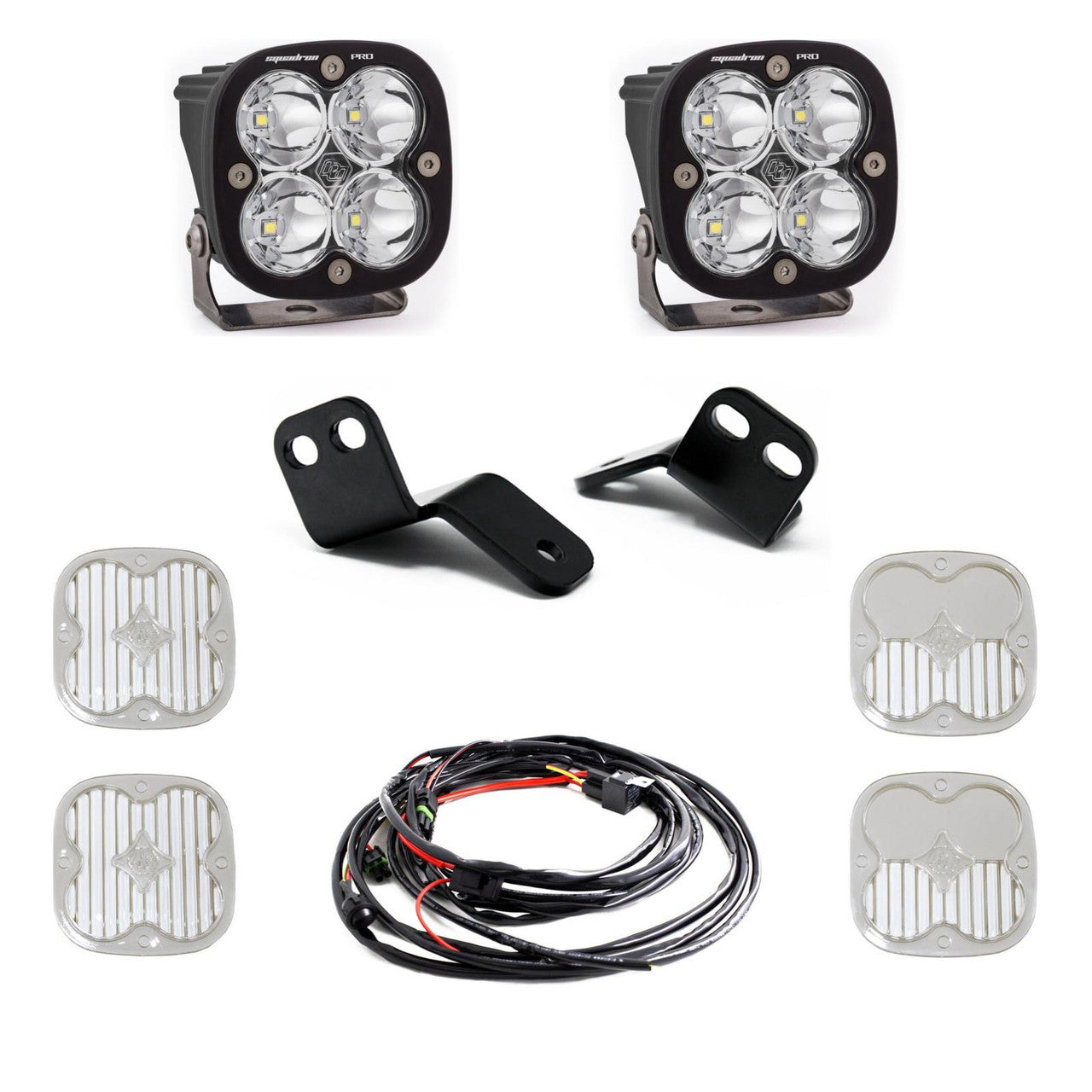 POLARIS SQUADRON PRO A-PILLAR LIGHT KIT - POLARIS 2014-22 RZR XP 1000, XP TURBO, TURBO S